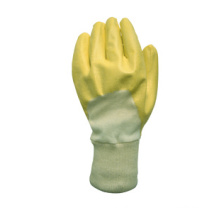 Yellow Nitrile Fully Coated Chemical Work Glove-5033